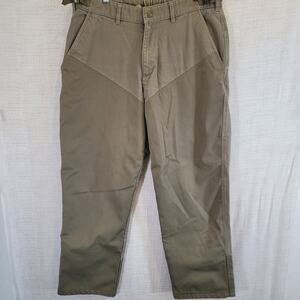 Columbia Briarshun Stout Pants Mens 36x31 Beige Adjustable Reinforced Hunting